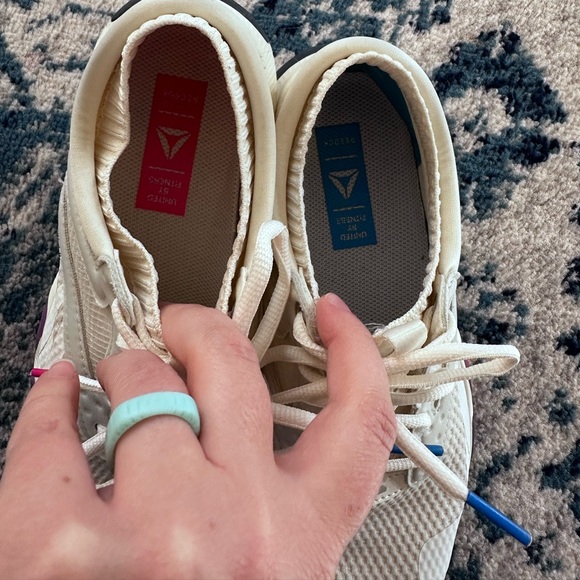 Women's Reebok HIIT TR Cross Training Shoe Chalk/Alabaster/Proud Pink 7.5 - Picture 4 of 8